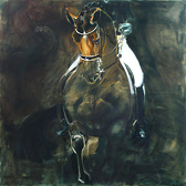 Rosemary Parcell horse art exhibition